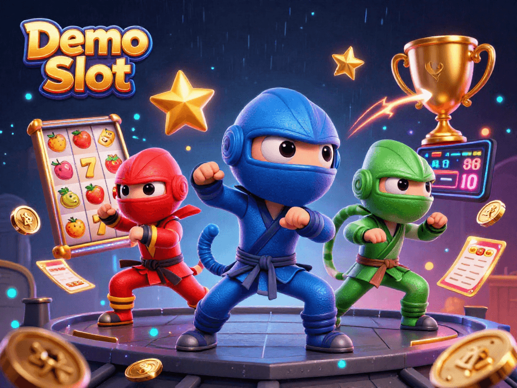 Engage with interactive Demo Slot gaming through vivid animations and lively characters.