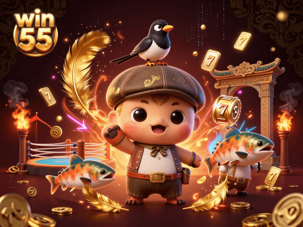 Experience the thrill of win 55 slots with dynamic gameplay and vibrant gaming visuals.