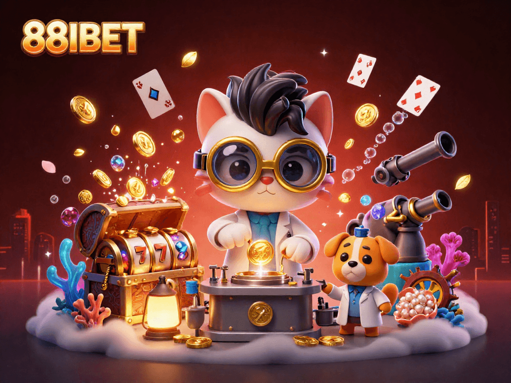 Engage in slots and jackpot action with 88IBET's vibrant casino scene.