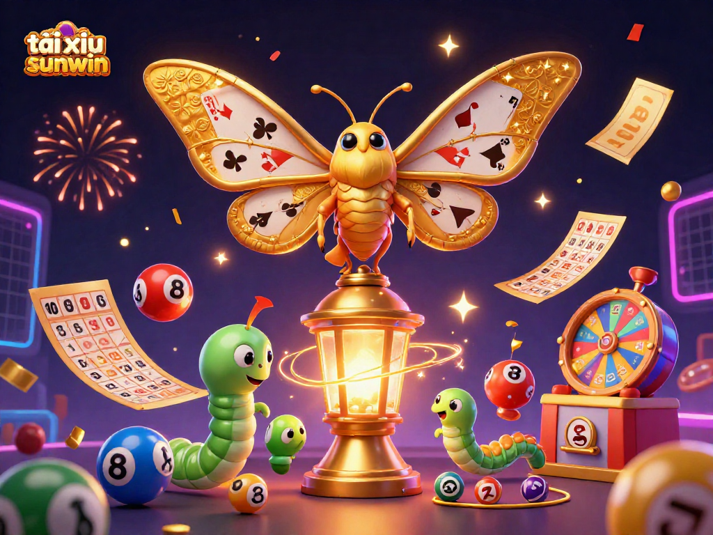 Engage in tài xỉu sunwin with vivid celebration scenes and dynamic casino elements.