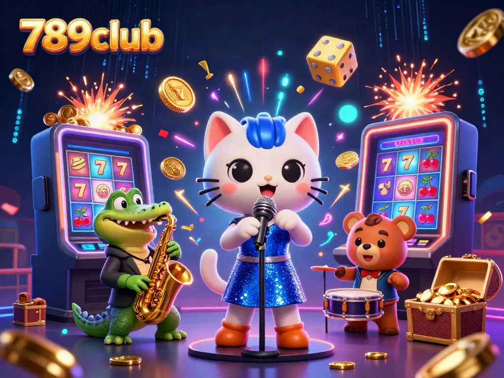 Engage with thrilling casino games at 789club while enjoying our vibrant 3D scene.