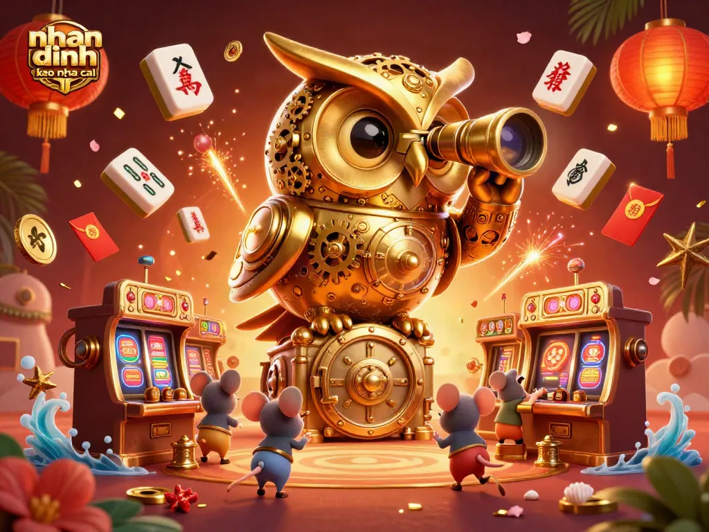 Engage with nhan dinh keo nha cai through a vibrant casino scene illustrating a thrilling gaming atmosphere.