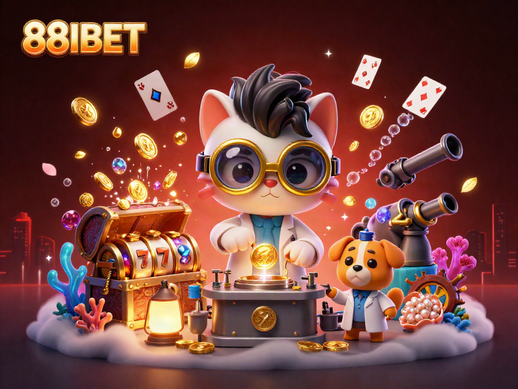 Engage in slots and jackpot action with 88IBET's vibrant casino scene.