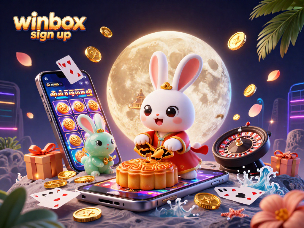 Join the thrilling action with winbox sign up for slots and live casino games with vibrant illustrations.