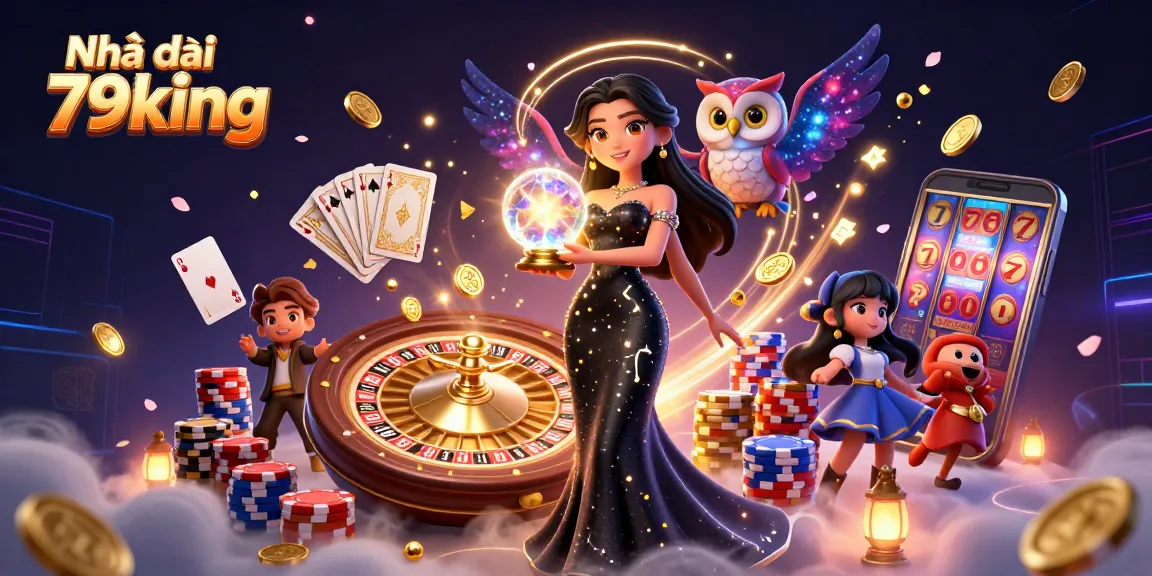Experience the thrilling world of Nhà cái 79king with dazzling casino graphics and dynamic gaming elements.