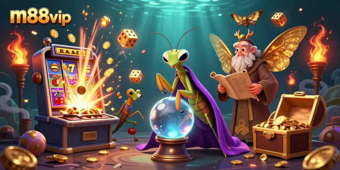 Experience the thrill of m88vip's vibrant casino environment with lively characters and dynamic gameplay elements.