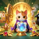 Experience exciting gameplay at NK88 with vibrant casino characters amidst gold treasures and slot reels.