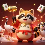 Experience winning moments with 98WIN's vibrant casino scene featuring unique characters and exciting elements.