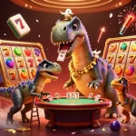 Players enjoy thrilling casino games at DH88, featuring dynamic characters and vibrant slot elements.
