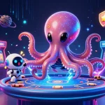 Win big with pg99's vibrant alien-themed casino games featuring exciting slots and holographic tables.