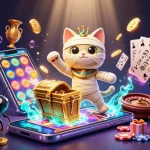 Experience thrilling action at F8BET's pyramid casino with https in this vibrant 3D illustration.