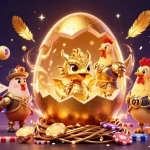 Experience sunwinx excitement with a baby dragon and lottery elements amidst a golden casino theme