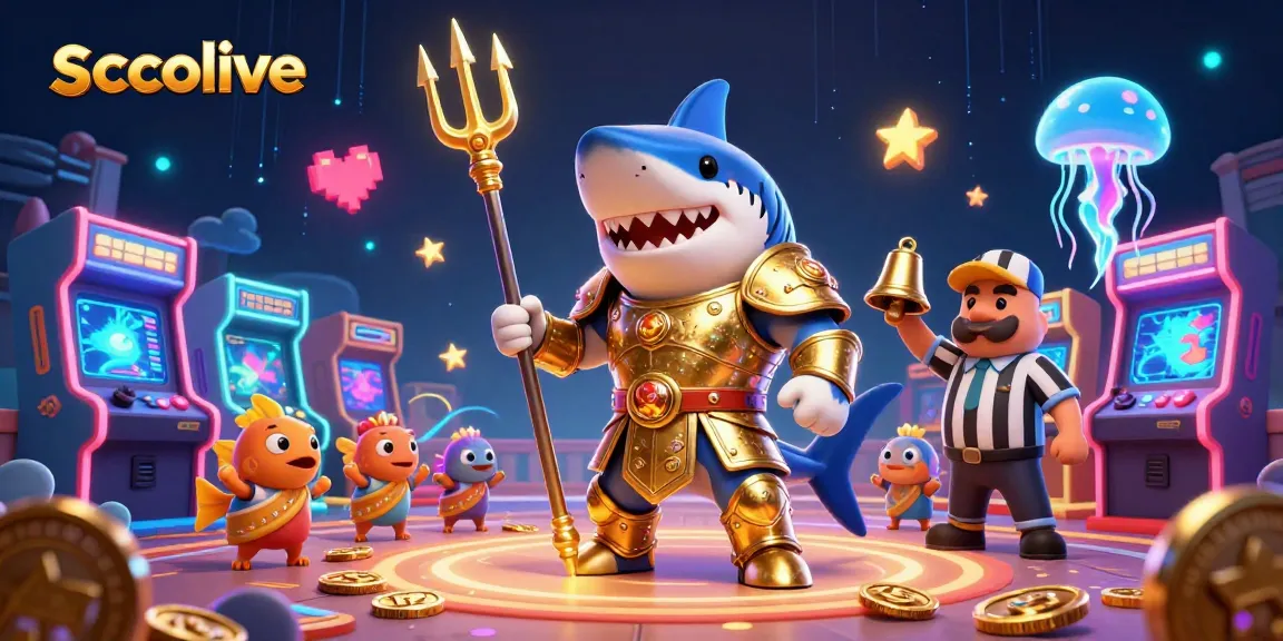 Socolive offers a thrilling underwater gaming experience with vibrant characters and casino elements.