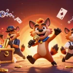 Experience the thrilling atmosphere of 58win-vnd with a lively hyena comedy casino club showcasing unique game elements.