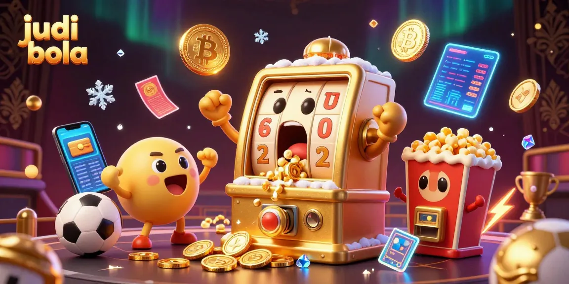 Engage in judi bola with dynamic sports betting elements as vibrant slot machines win jackpots.